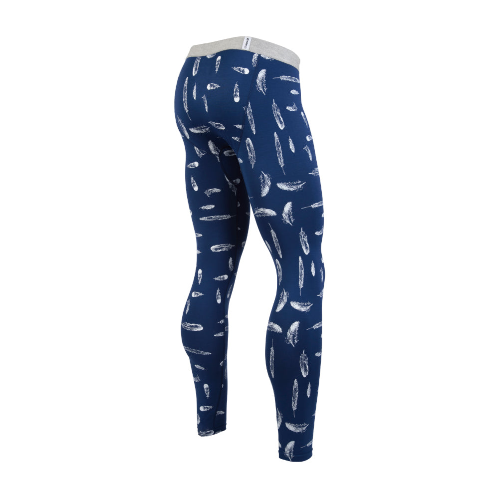 SALE【BN3TH】WEEKDAY FULL LENGTH PRINT NAVY FEATHER HEATHER