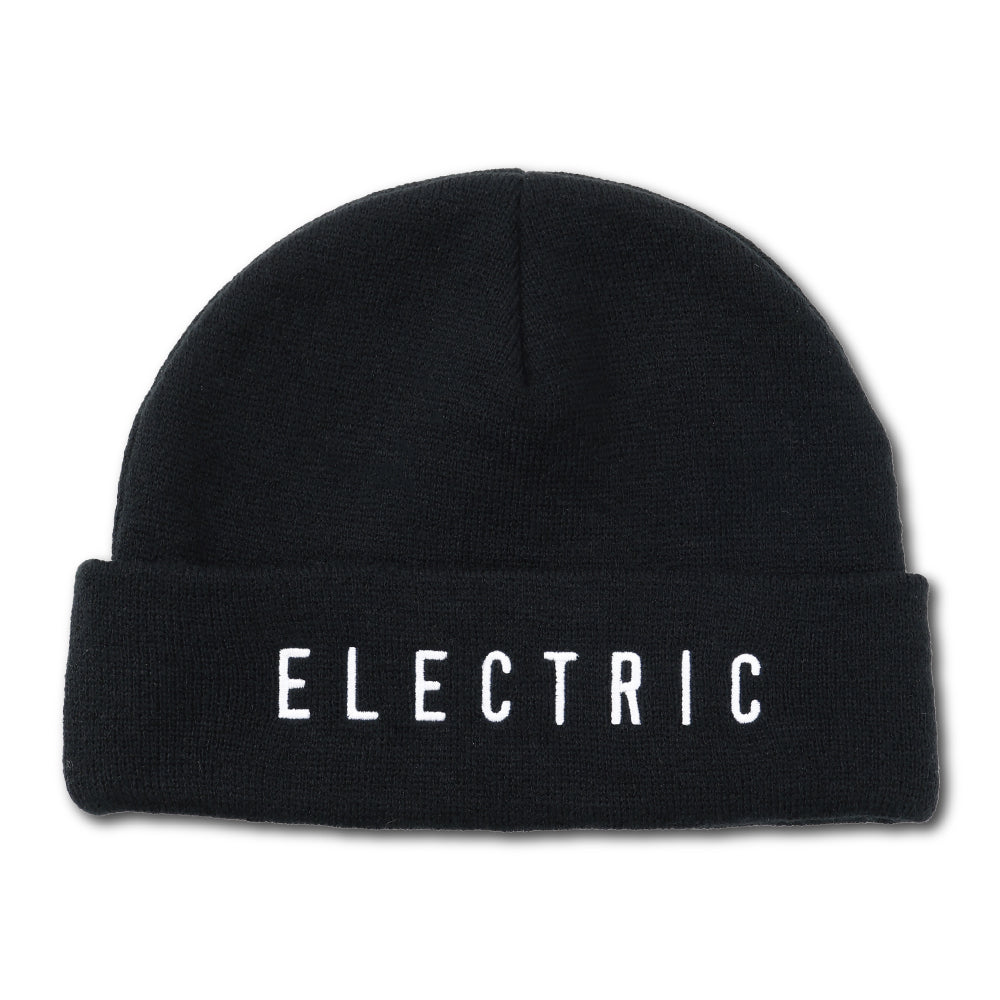 【ELECTRIC】BIG LOGO BEANIE BLACK
