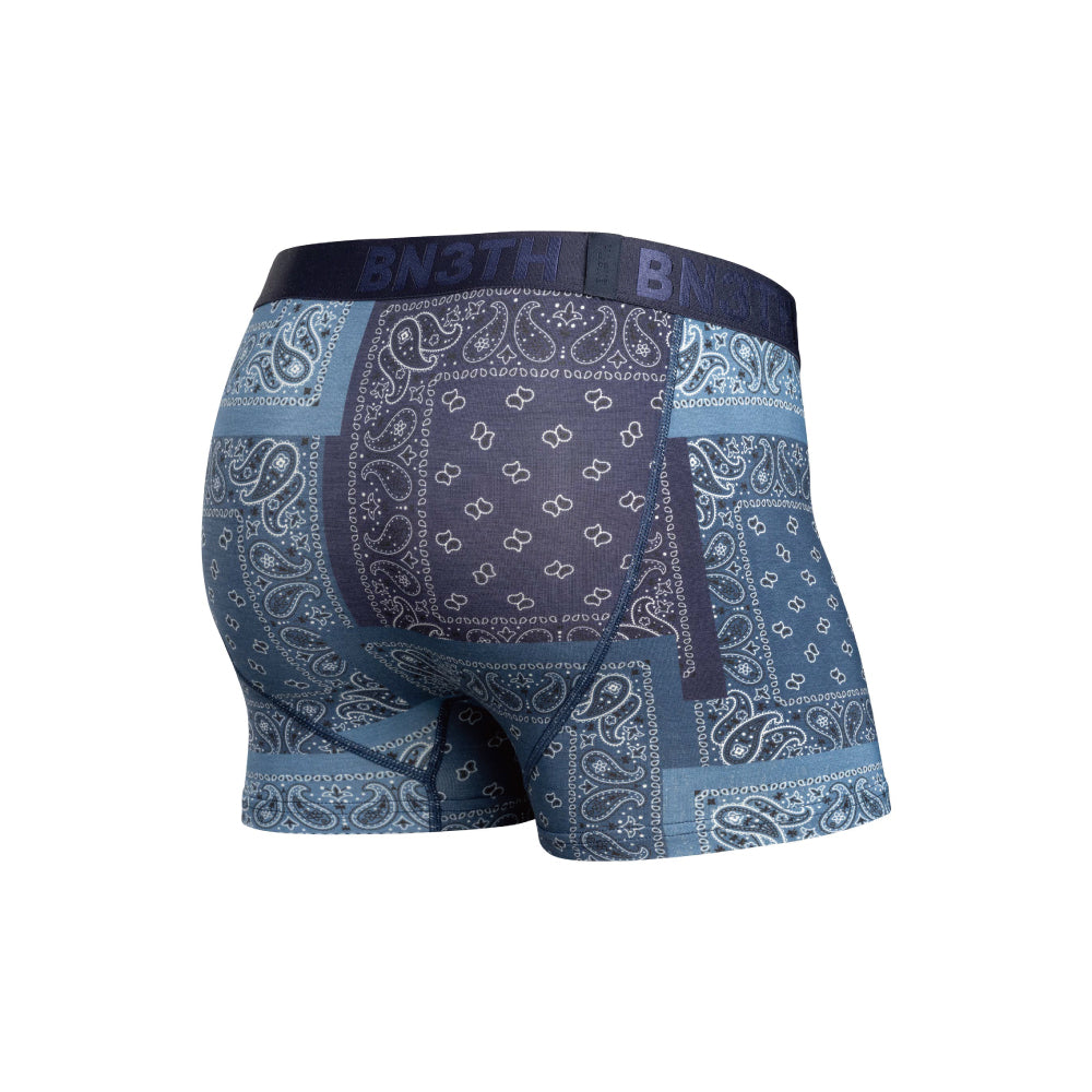 【BN3TH】CLASSIC TRUNK PRINT COWBOY BANDANA NAVY