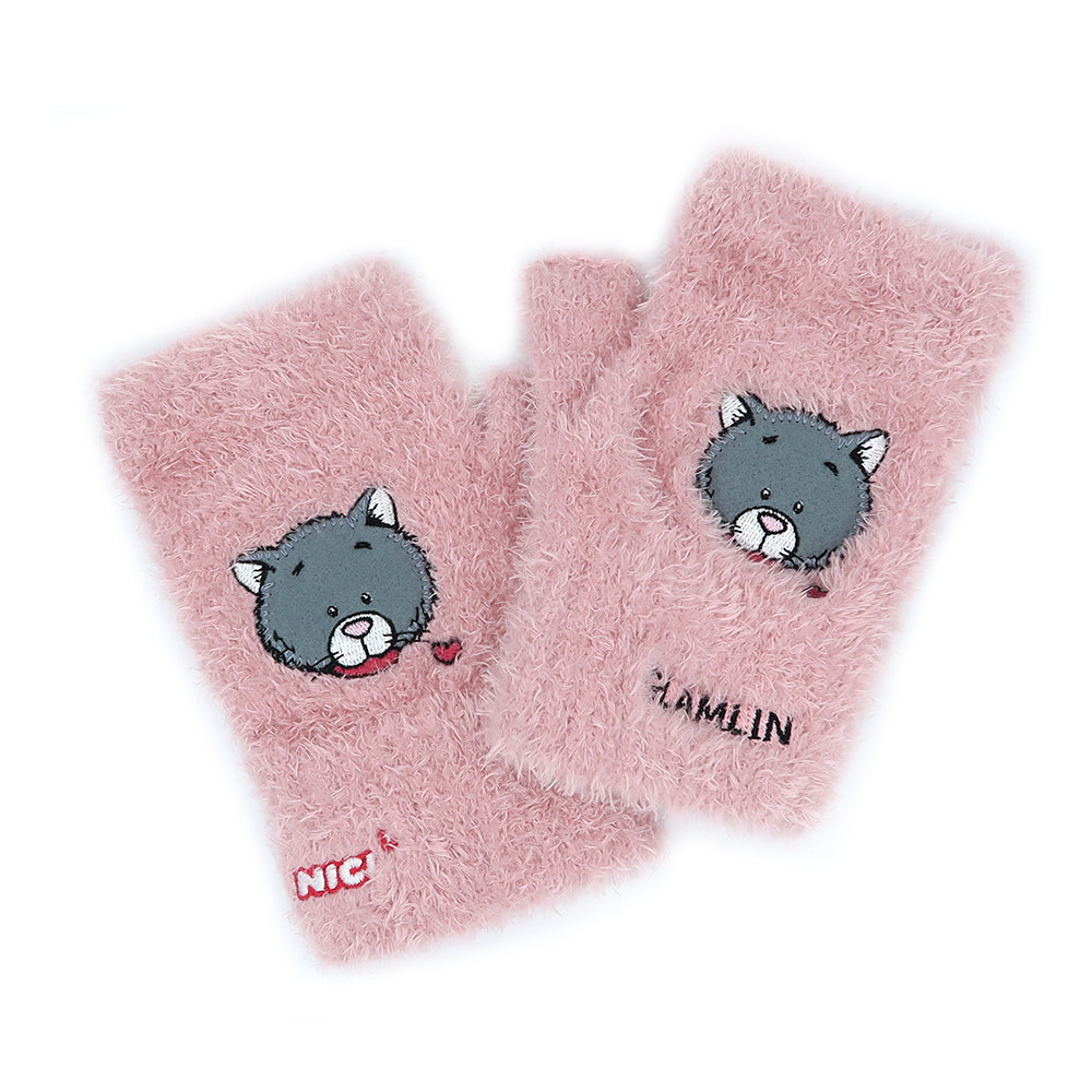 【GLAMLIN】NICI COLLABORATION HAND WARMER GRAY CAT