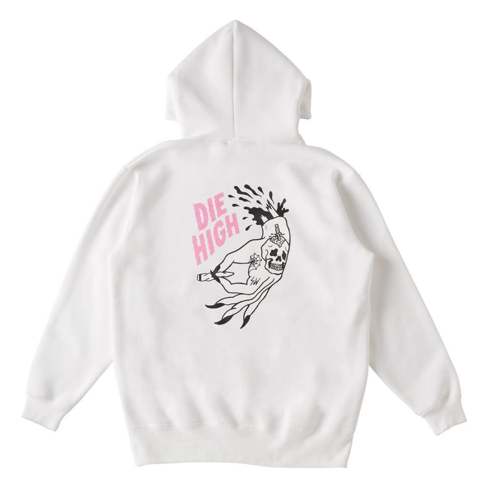 【LURKING CLASS】DIE HIGH HOOD WHITE