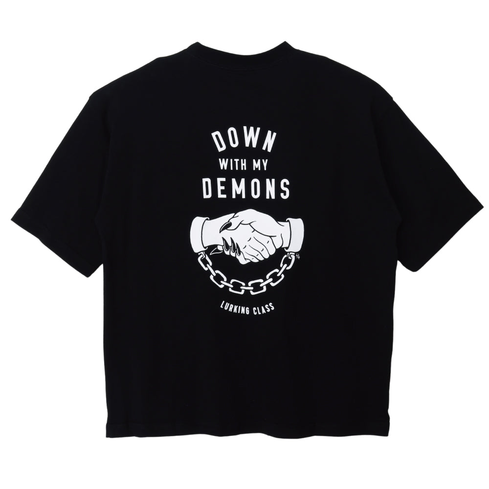 【LURKING CLASS】DOWN WITH MY DEMON S/S TEE BLACK