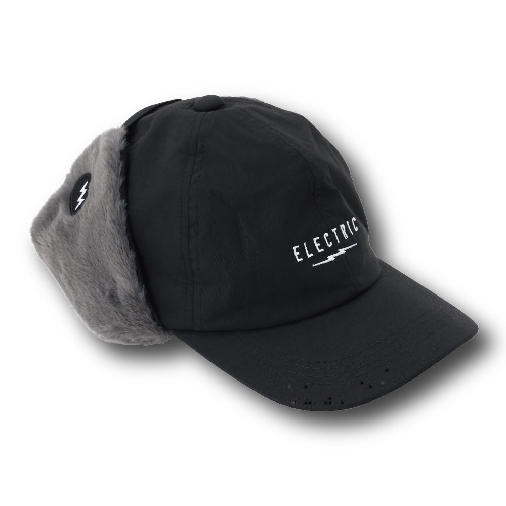 【ELECTRIC】EAR FLAP LOW CAP BLACK