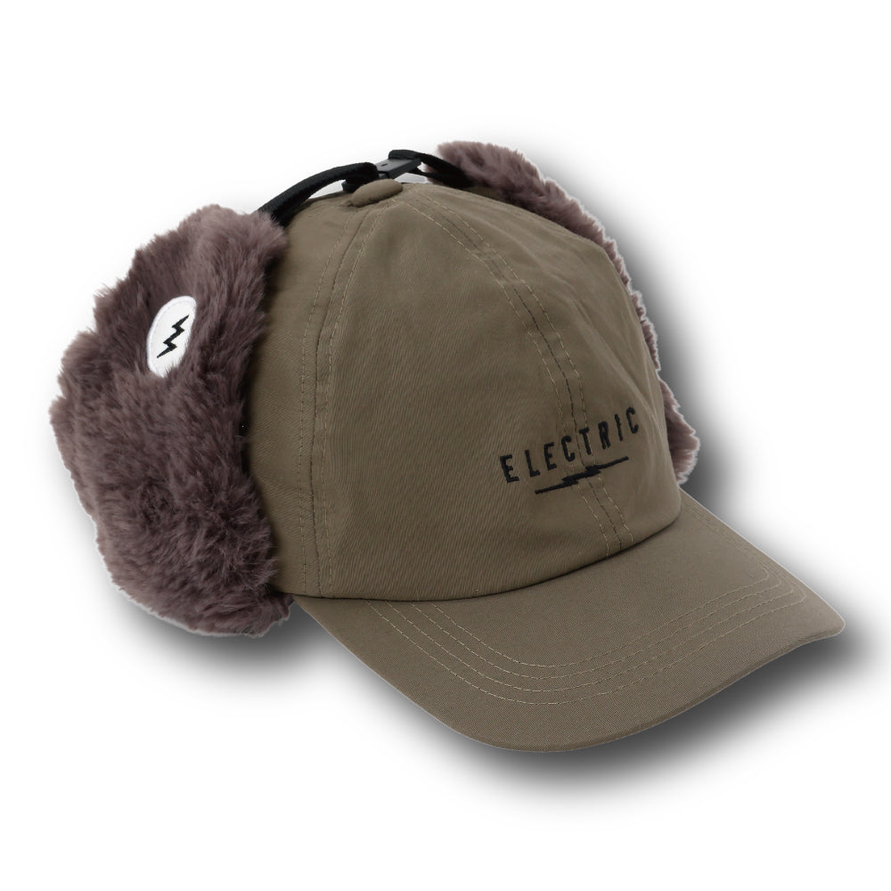 【ELECTRIC】EAR FLAP LOW CAP OLIVE