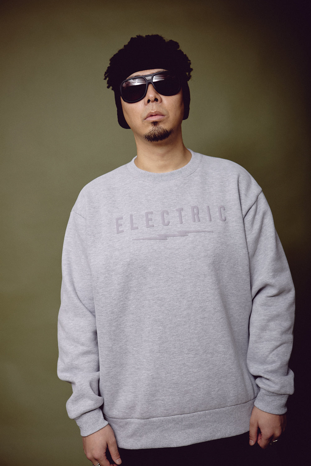 【ELECTRIC】UNDERVOLT PUFF CREW GREY