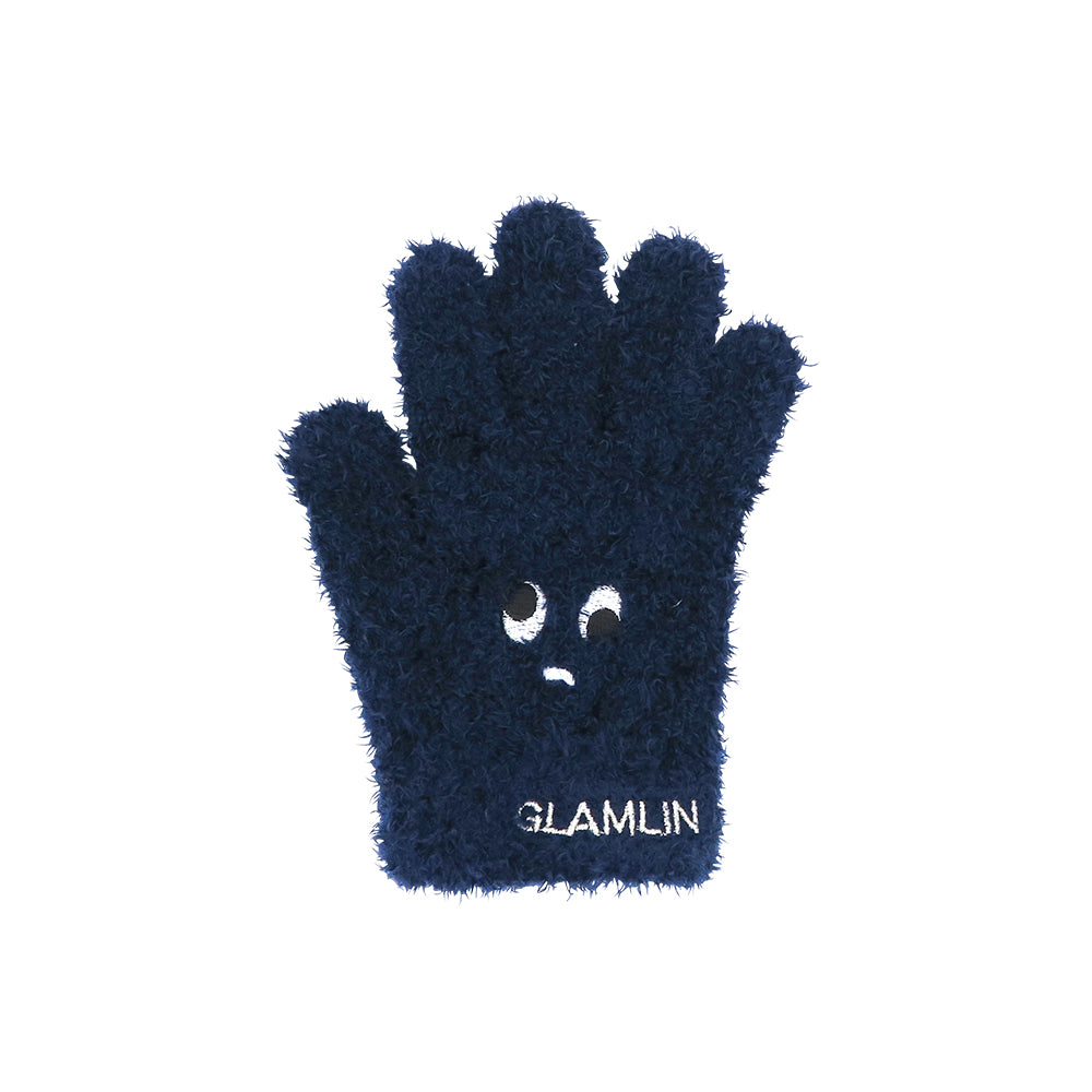 【GLAMLIN】KID'S FIVE FINGER NAVY