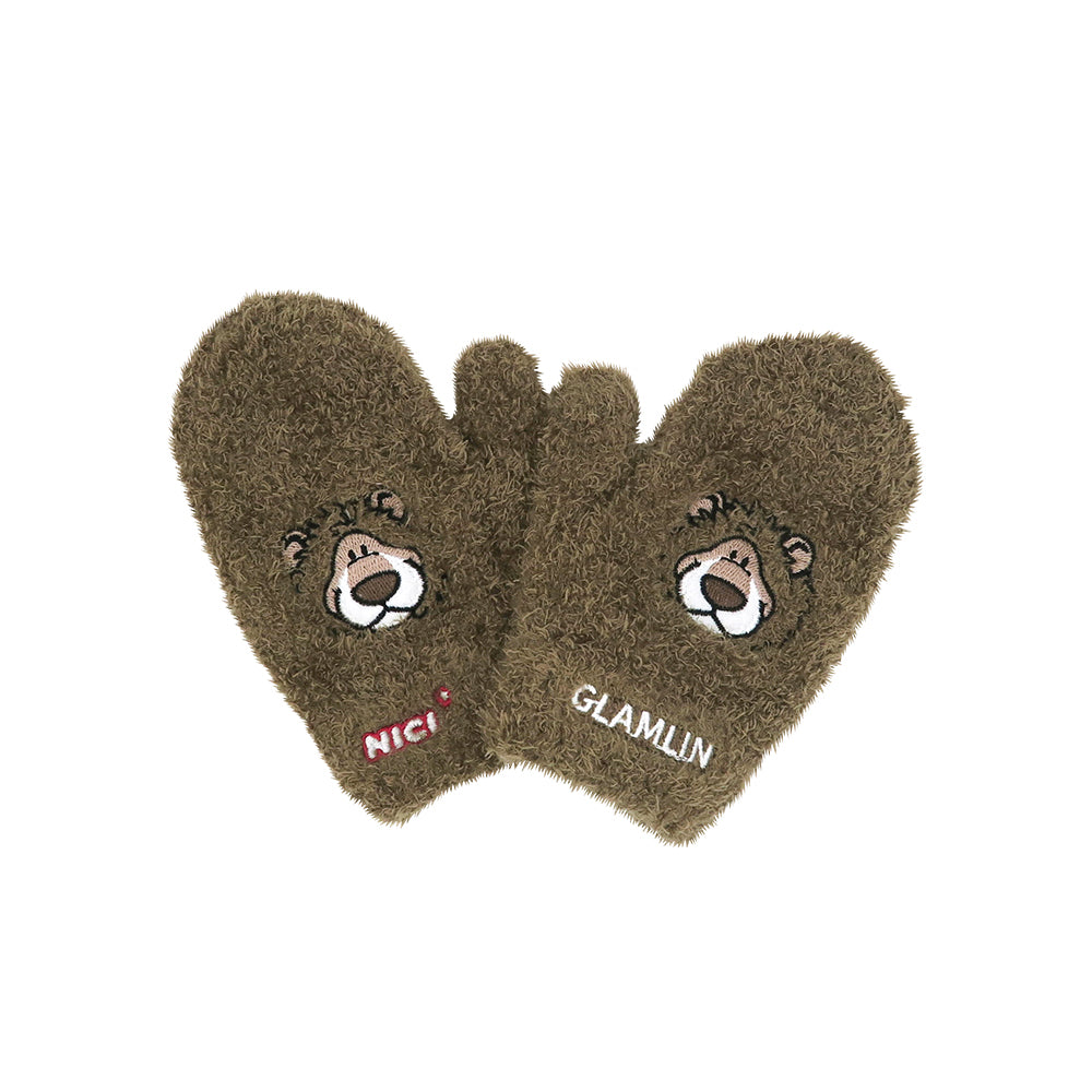 【GLAMLIN】NICI COLLABORATION KID'S MITTEN LION