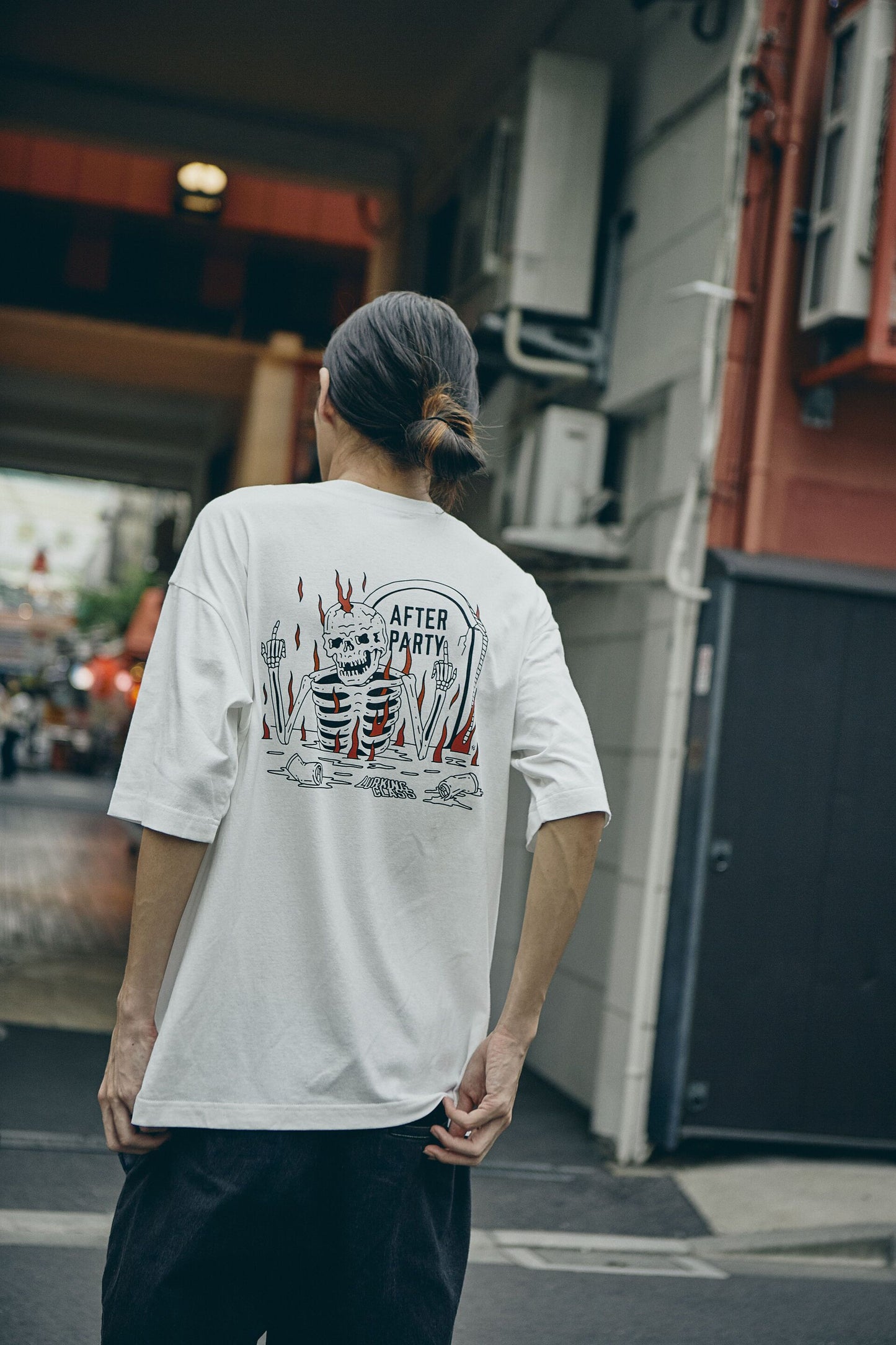 【LURKING CLASS】AFTER PARTY S/S TEE WHITE
