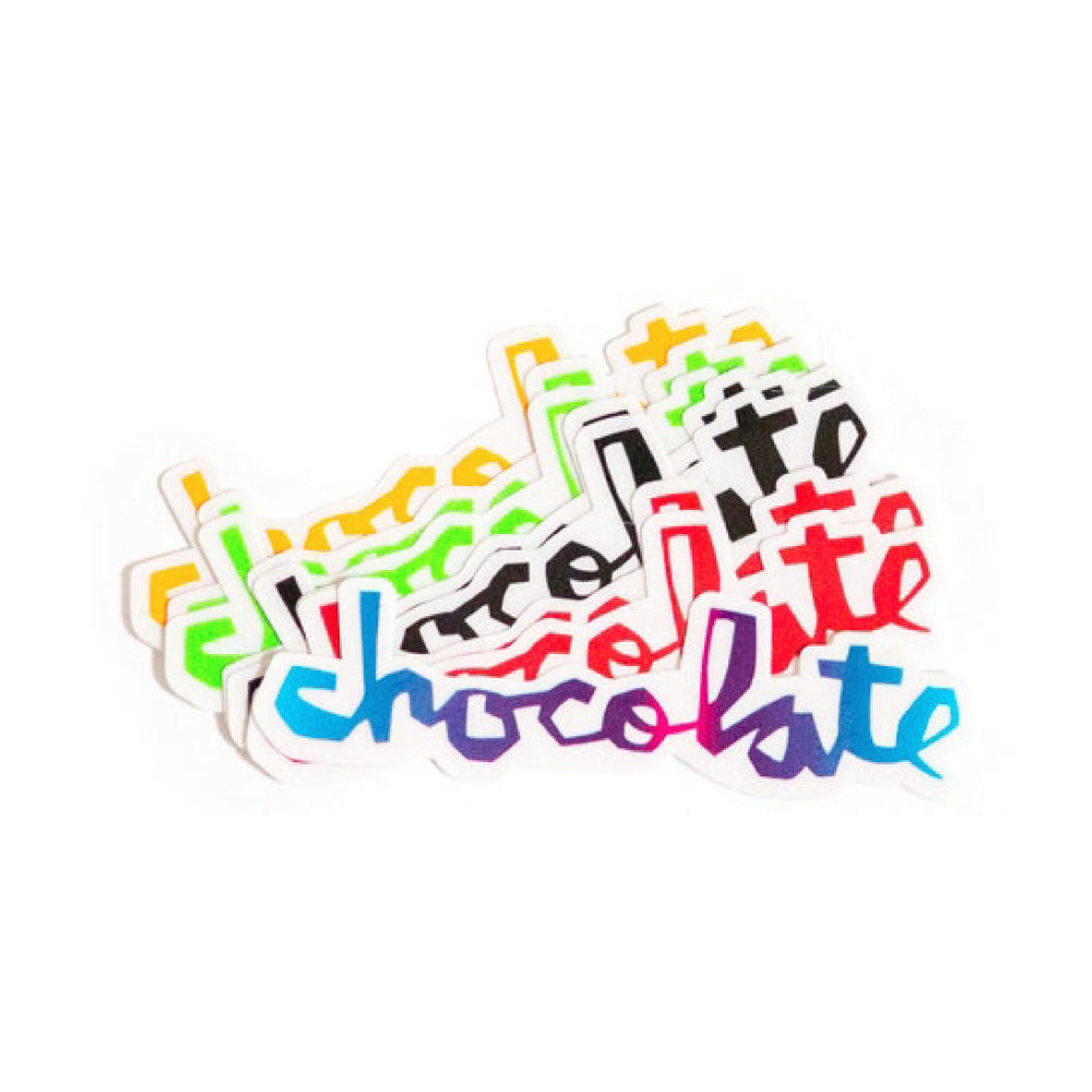 【CHOCOLATE】CHUNK STICKER(3inch/10枚1set) ASSORT