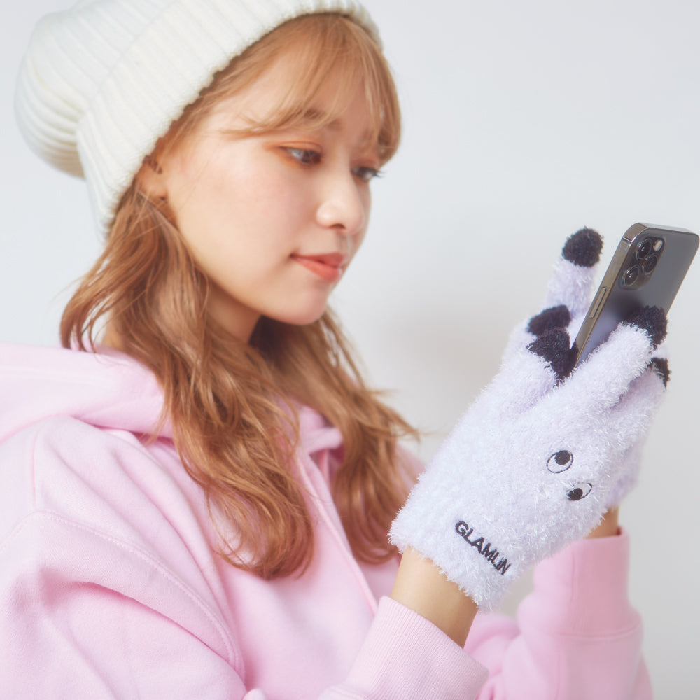 【GLAMLIN】FIVE FINGER タッチパネル対応 PURPLE