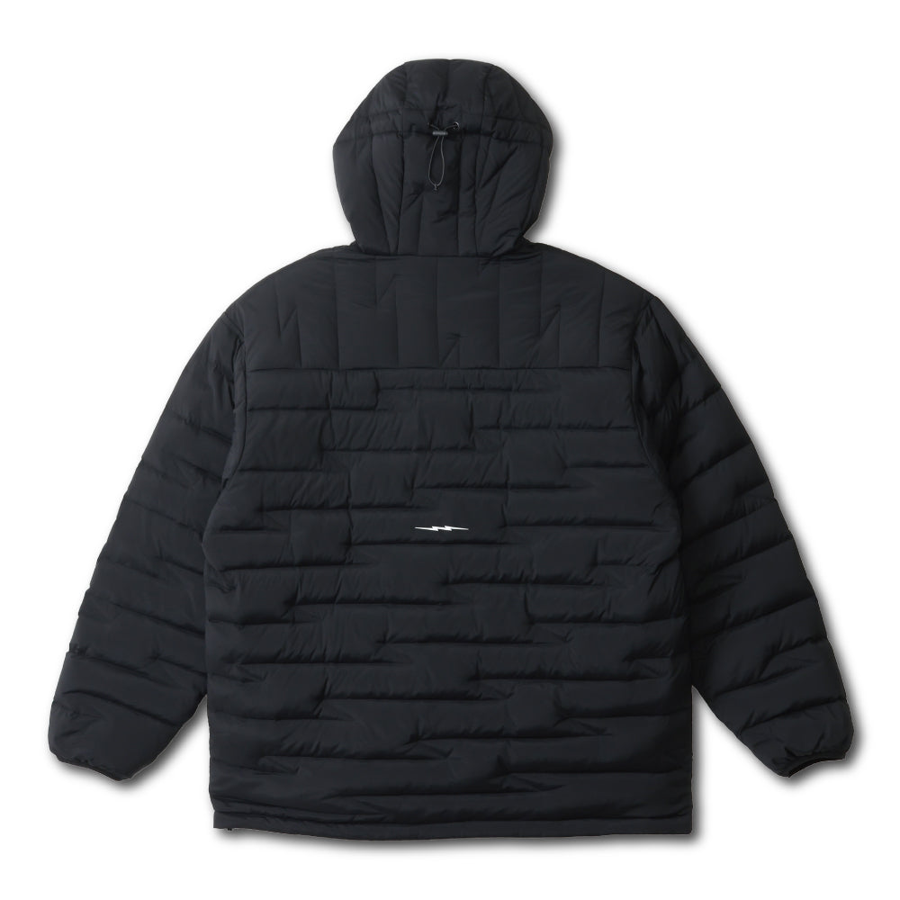 【ELECTRIC】QUILTING HALF ZIP BLACK