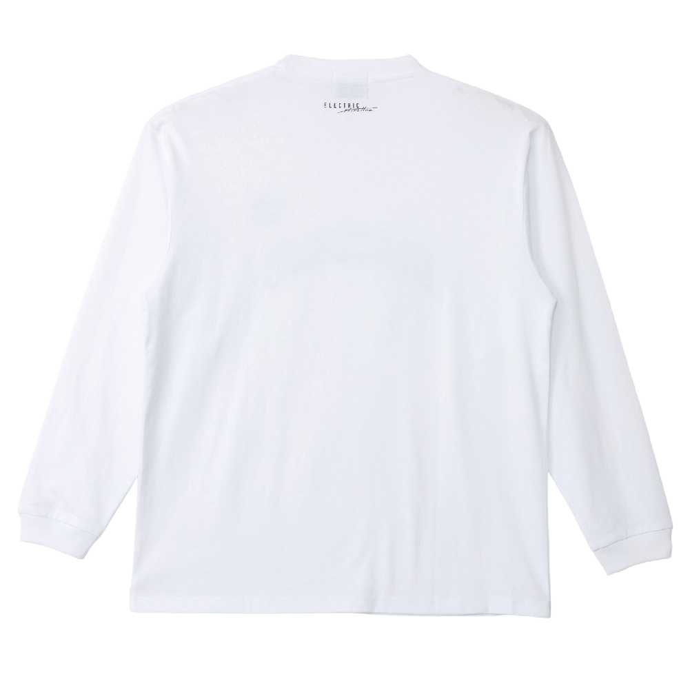 【ELECTRIC】RAIDEN LOGO L/S TEE WHITE