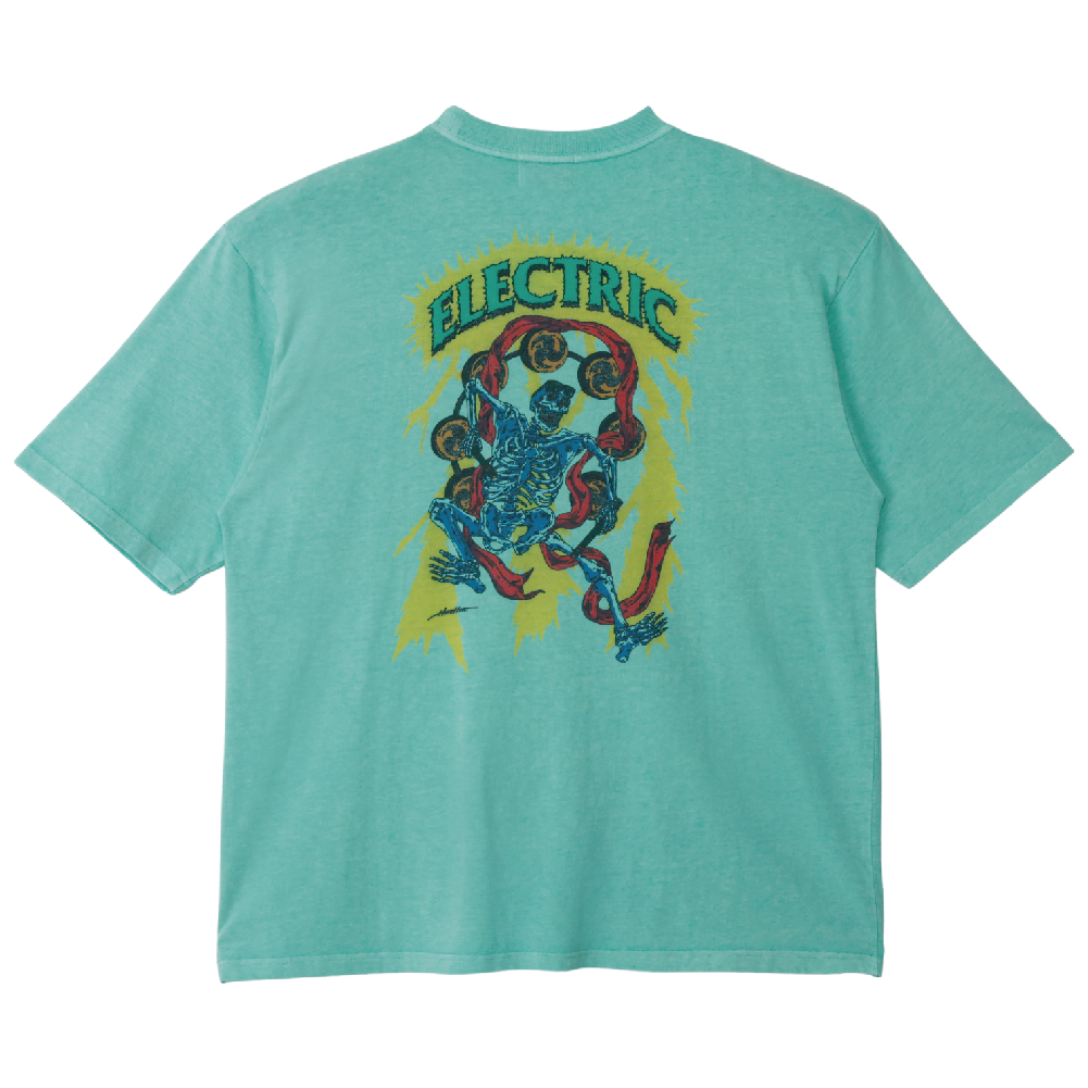 【ELECTRIC】RAIDEN LOGO S/S TEE PIGMENT MINT