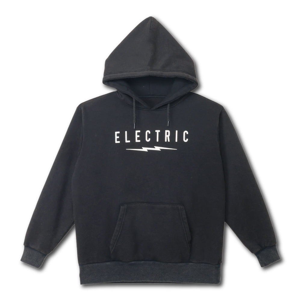 【ELECTRIC】UNDERVOLT ACID HOOD BLACK