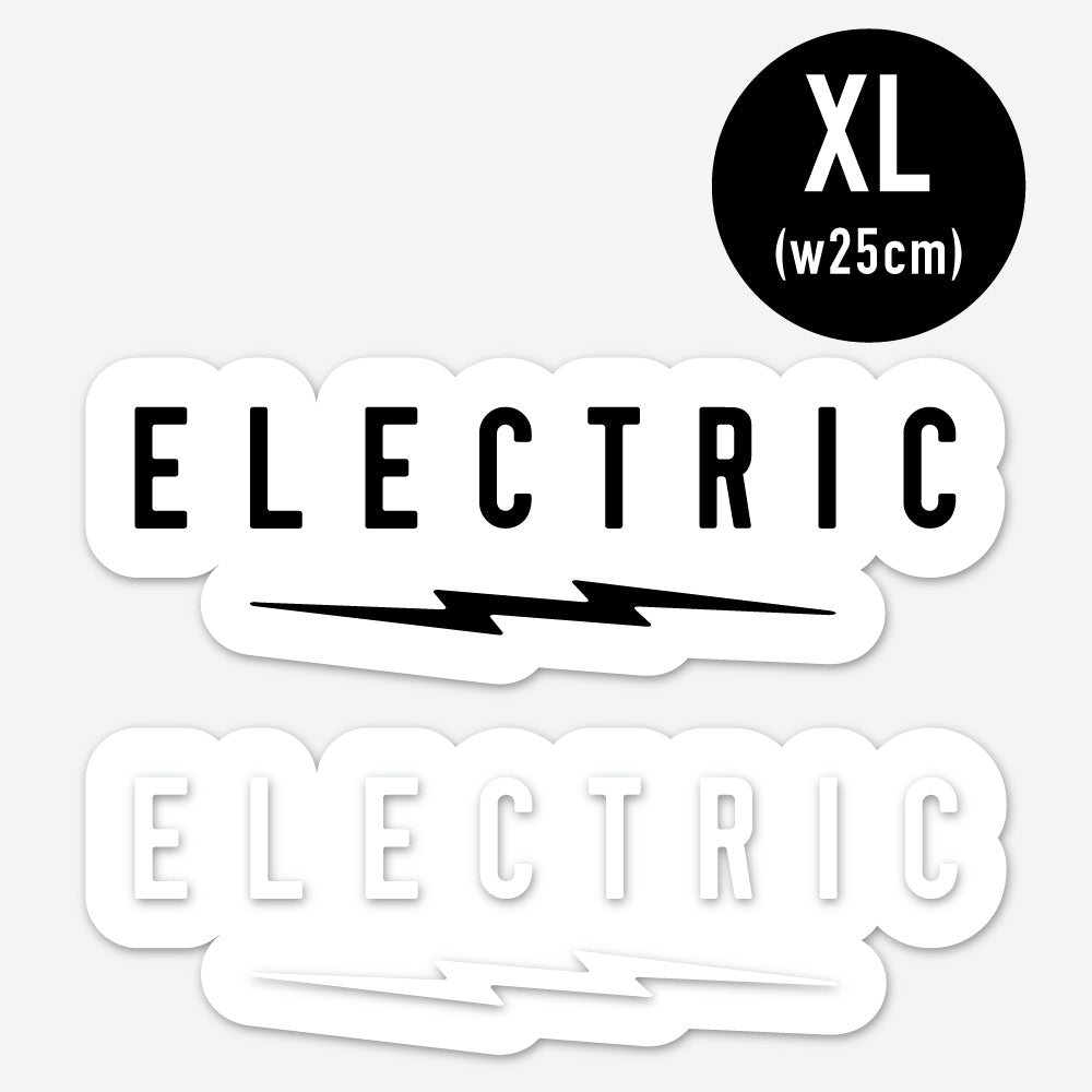 【ELECTRIC】UNDERVOLT CLEAR STICKER XL size