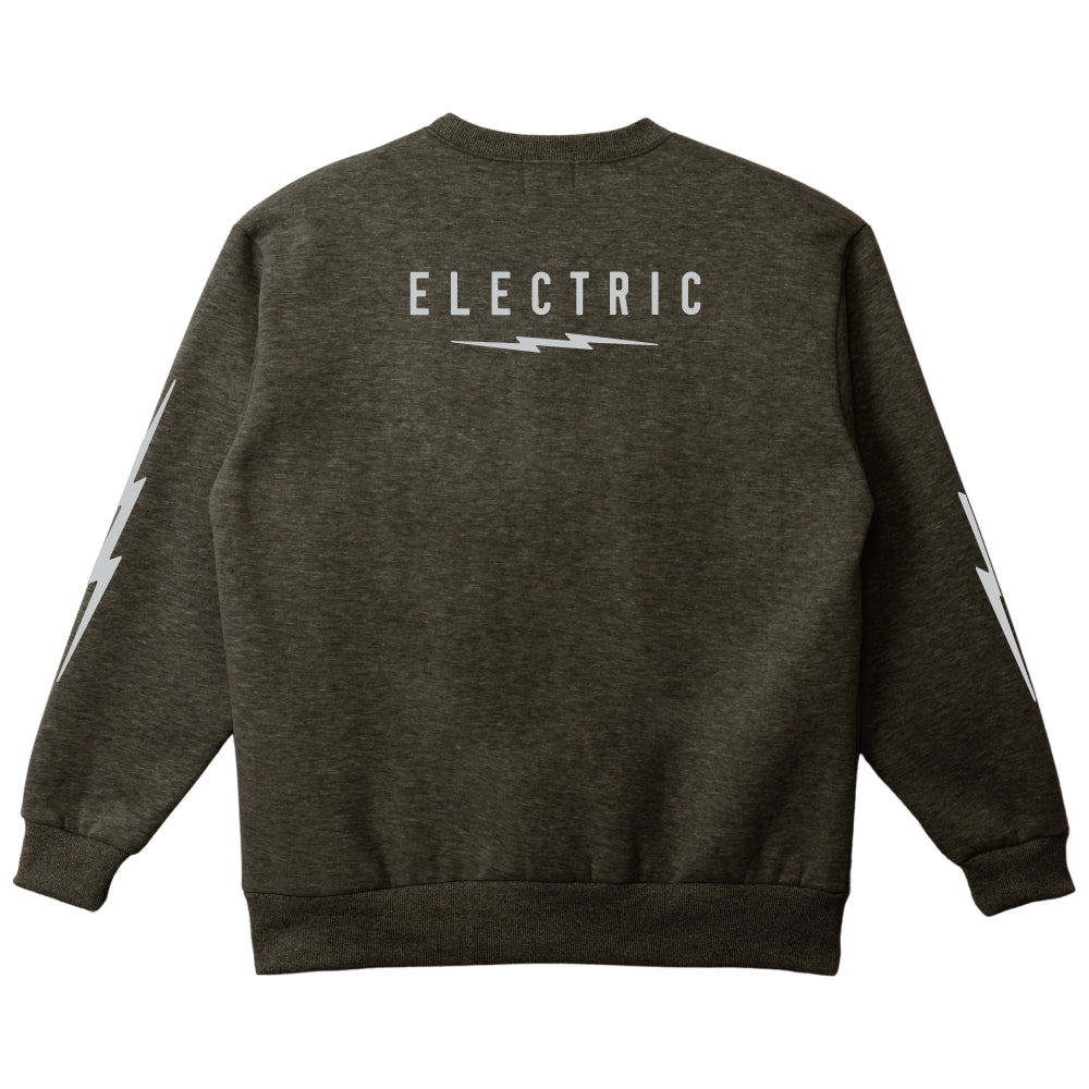【ELECTRIC】UNDERVOLT CREW CHARCOAL × GREY