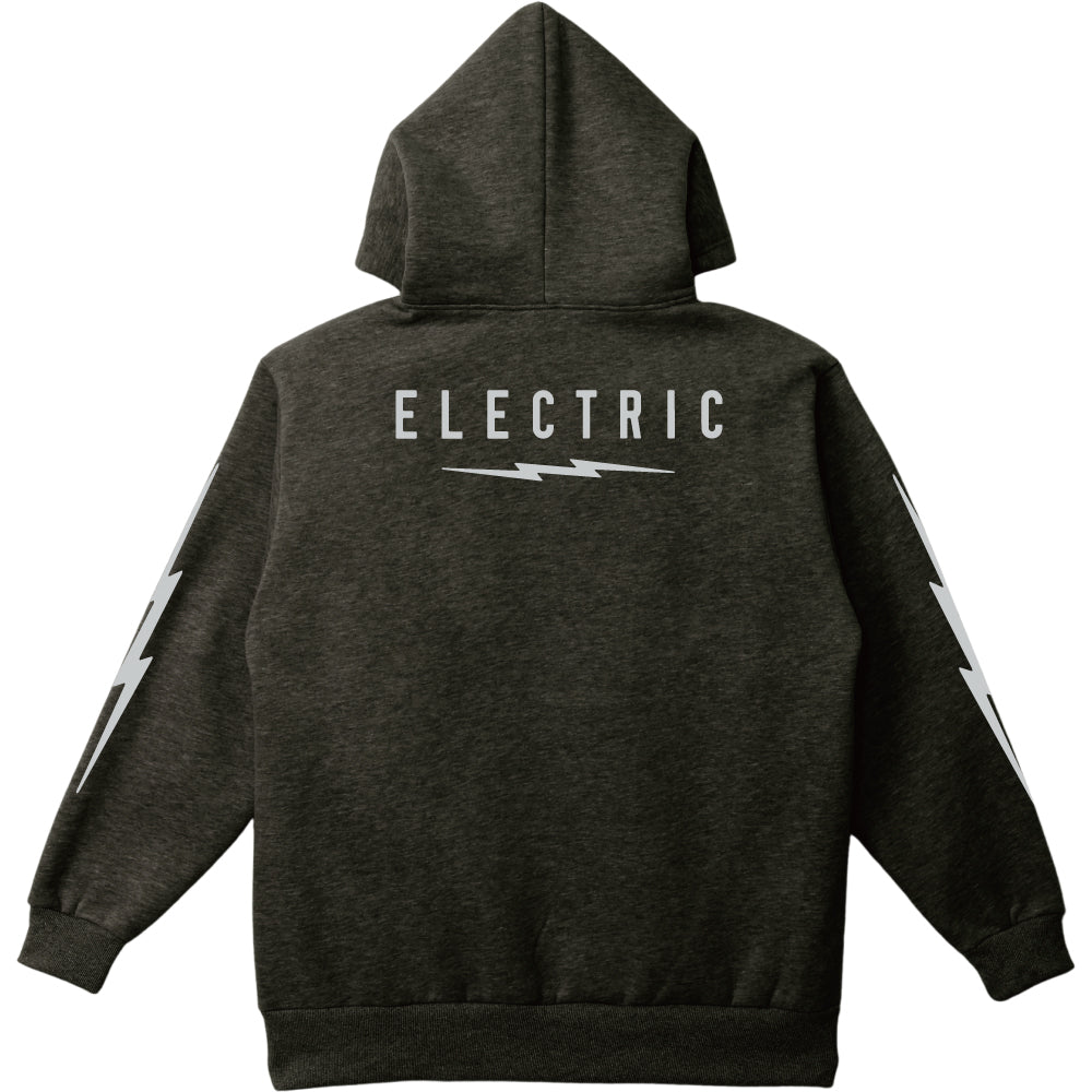 【ELECTRIC】UNDERVOLT HOOD DARK CHARCOAL × GREY