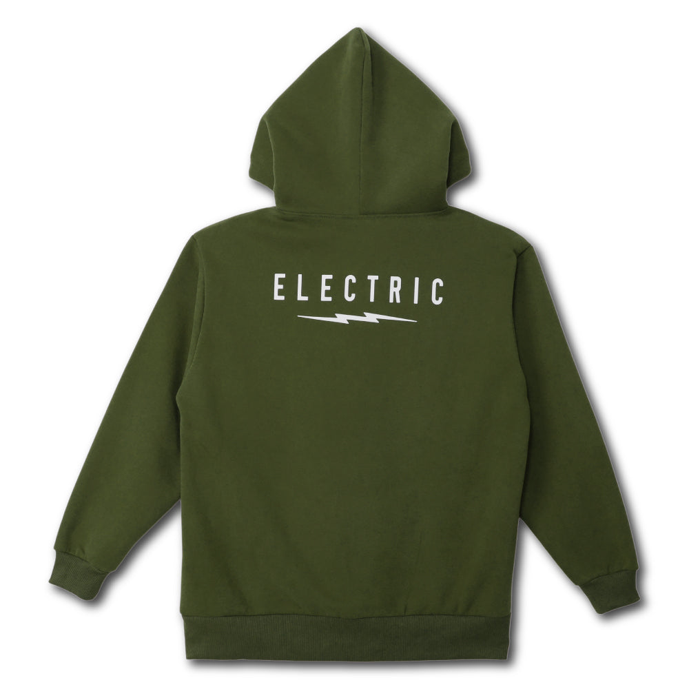 【ELECTRIC】UNDERVOLT HOOD OLIVE
