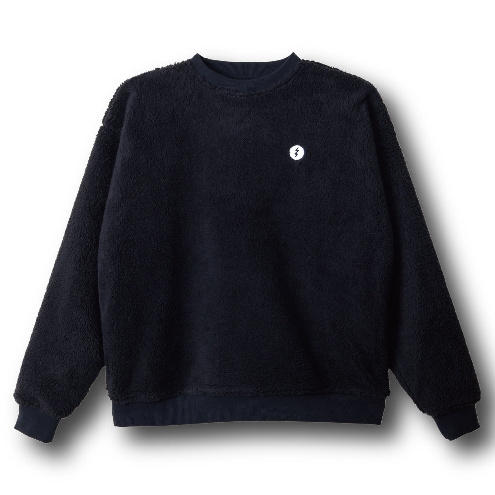 【ELECTRIC】UNDERVOLT REVERSIBLE CREW BLACK