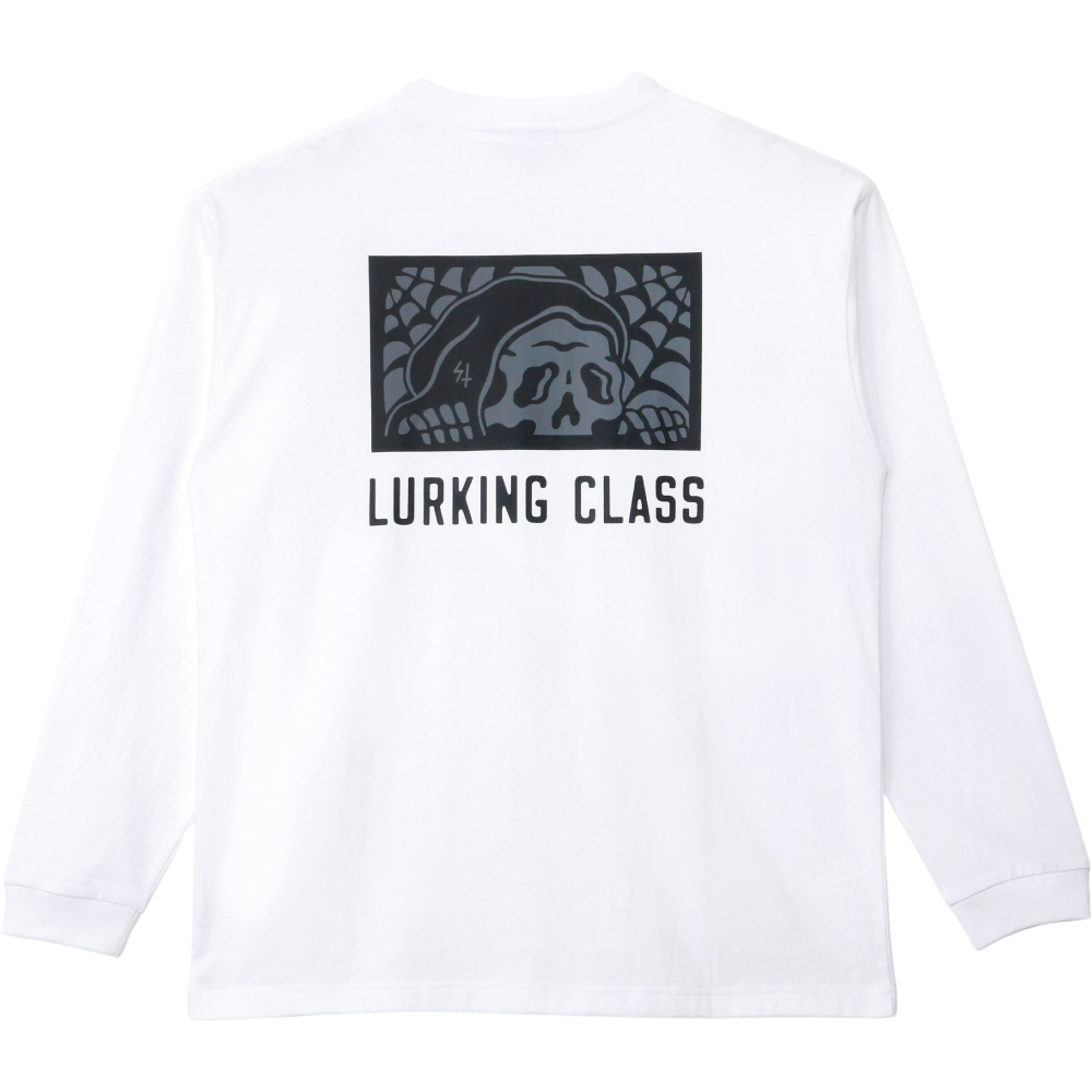【LURKING CLASS】WEB LURKER L/S TEE WHITE