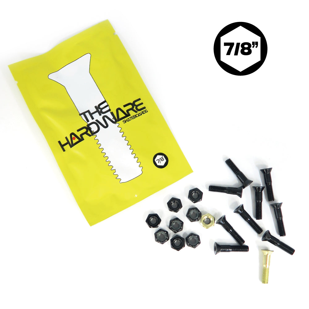 【THE HARDWARE】 HARDWARE 7/8inch (10SET/1PACK) BLACK 8本/GOLD 1本