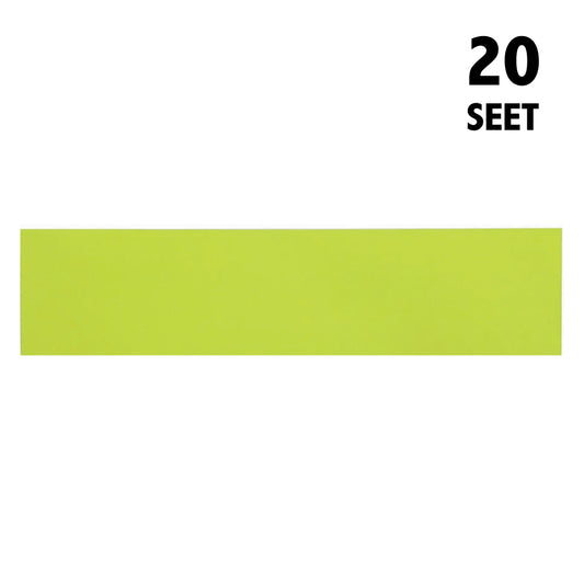 【JESSUP】20枚/1箱 COLOR TAPE -NEON YELLOW