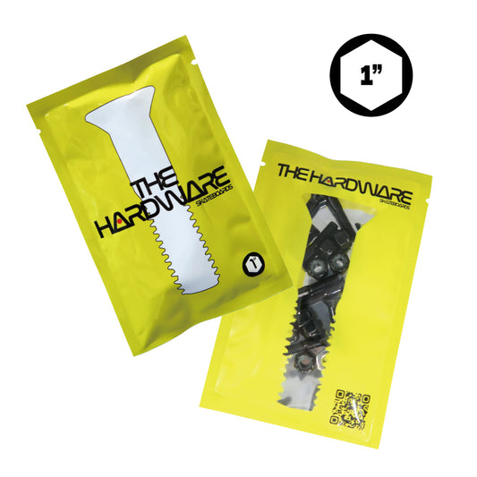 【THE HARDWARE】 HARDWARE 1inch (10SET/1PACK) BLACK 8本/SILVER 1本