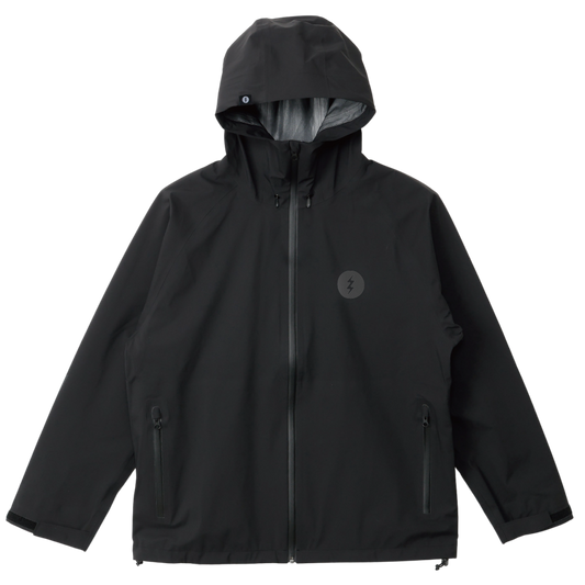 【ELECTRIC】3L WIND BREAKER BLACK SIMPLE