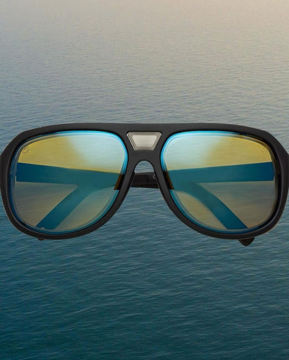 【ELECTRIC】STACKER/MATTE BLACK - HT YELLOW BLUE POLAR PRO