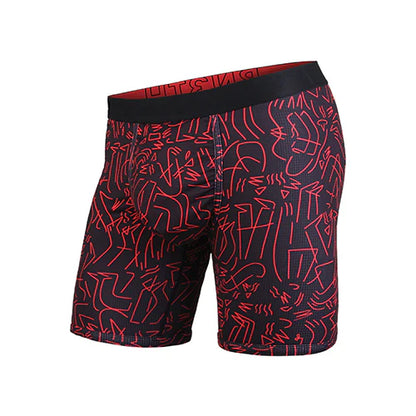 SALE【BN3TH】ENTOURAGE BOXER BRIEF BLACK RED