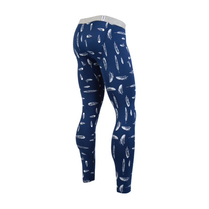 SALE【BN3TH】WEEKDAY FULL LENGTH PRINT NAVY FEATHER HEATHER