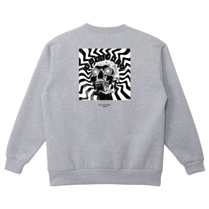 【ELECTRIC】ABSTRACT PUNK SKULL CREW ASH