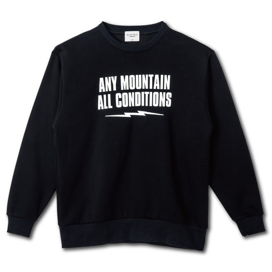 【ELECTRIC】ANY MOUNTAIN ALL CONDITIONS CREW BLACK/WHITE