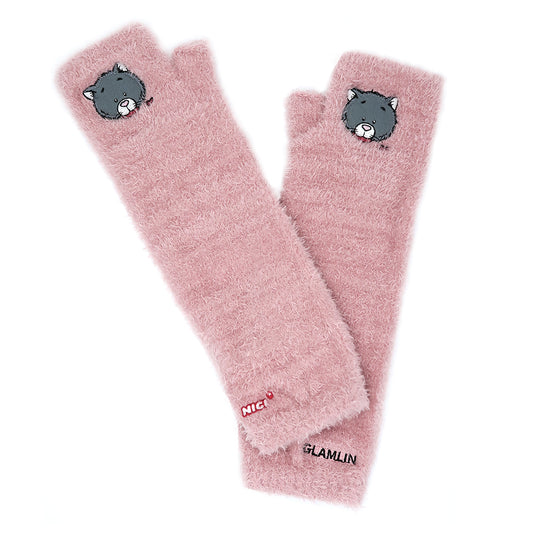 【GLAMLIN】NICI COLLABORATION ARM WARMER GRAY CAT
