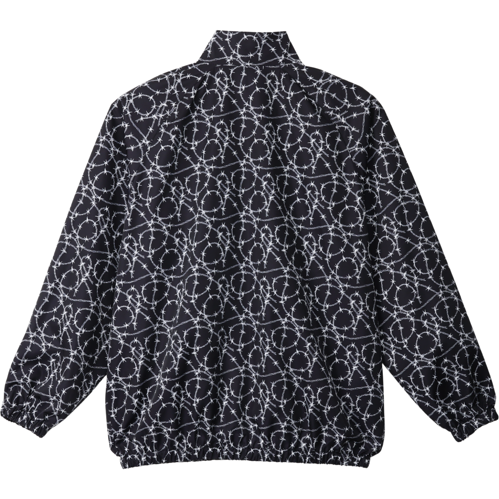 【LURKING CLASS】BARBED WIRE ZIP JACKET BLACK