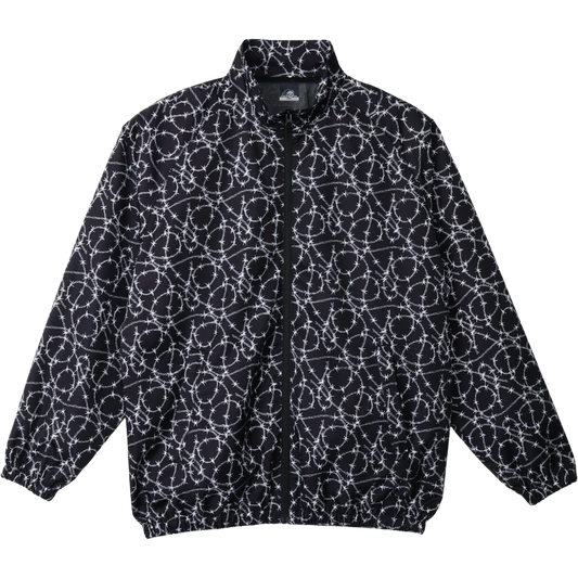 【LURKING CLASS】BARBED WIRE ZIP JACKET BLACK