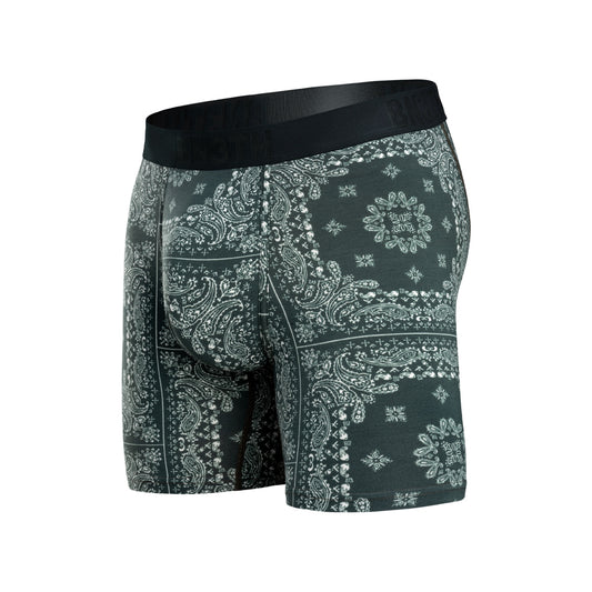 【BN3TH】CLASSIC BOXER BRIEF PRINT BANDANA DARKEST SPRUCE