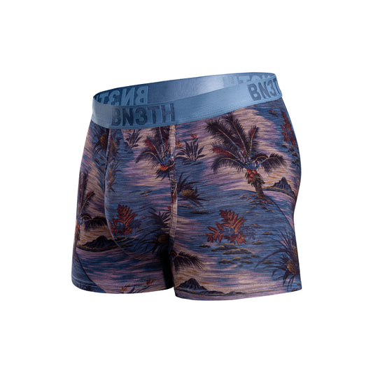 【BN3TH】CLASSIC TRUNK PRINT VINTAGE TROPICS HEATHER FOG