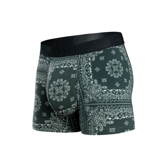 【BN3TH】CLASSIC TRUNK PRINT BANDANA DARKEST SPRUCE