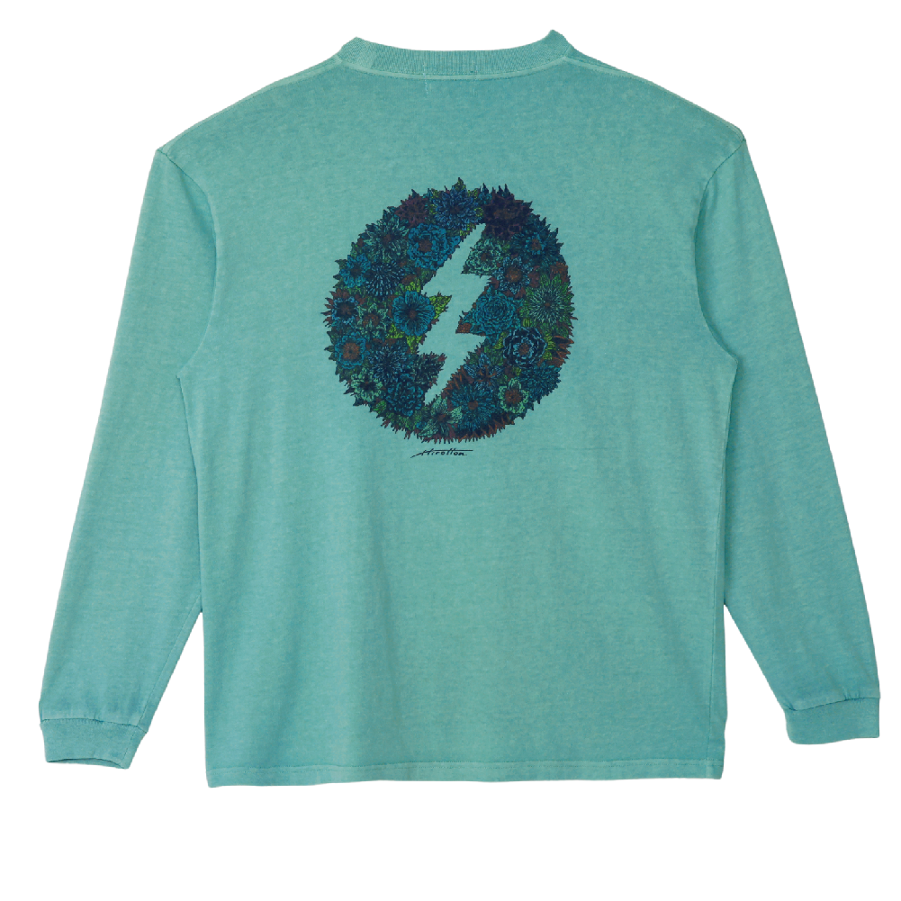 【ELECTRIC】BOTANICAL L/S TEE PIGMENT MINT