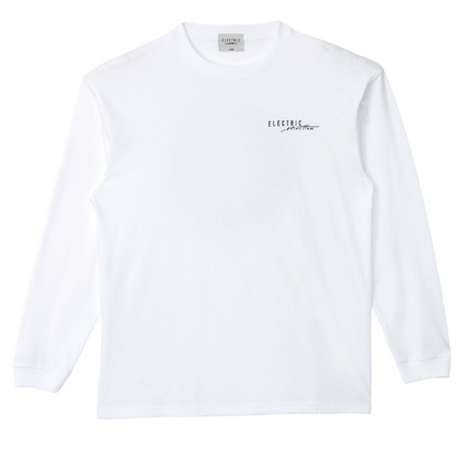 【ELECTRIC】BOTANICAL L/S TEE WHITE