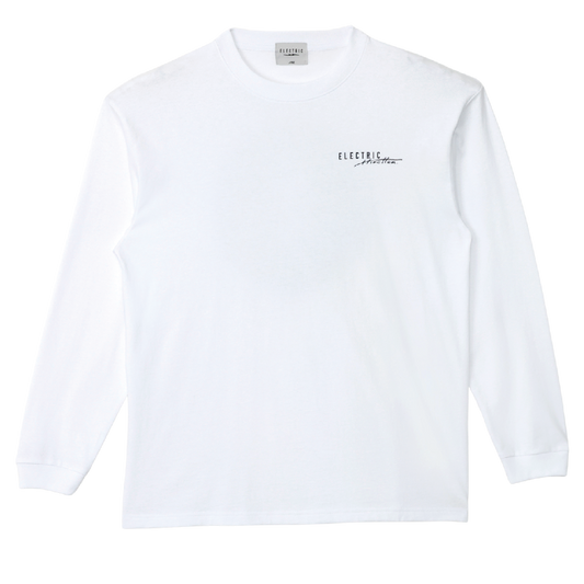 【ELECTRIC】BOTANICAL L/S TEE WHITE