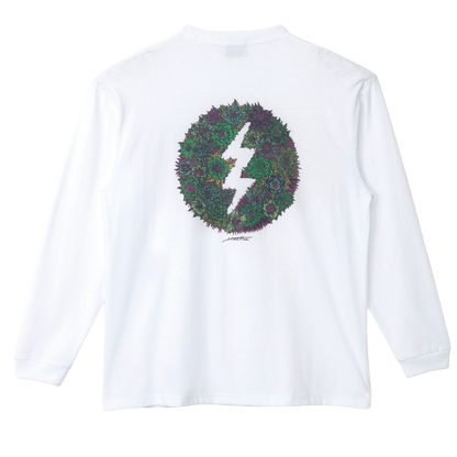 【ELECTRIC】BOTANICAL L/S TEE WHITE