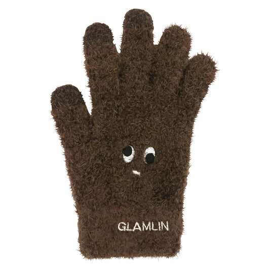 【GLAMLIN】FIVE FINGER タッチパネル対応 BROWN