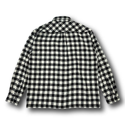 【LURKING CLASS】CHECK WORK SHIRT BLACK