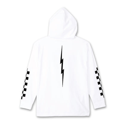 【ELECTRIC】CHECKER DRY HOOD WHITE