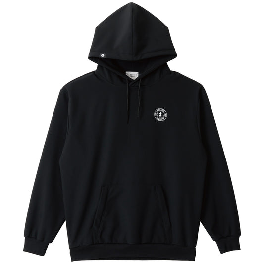 【ELECTRIC】CIRCLE LOGO WATER REPELLENT TECH HOOD BLACK