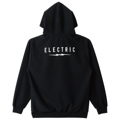 【ELECTRIC】CIRCLE LOGO WATER REPELLENT TECH HOOD BLACK