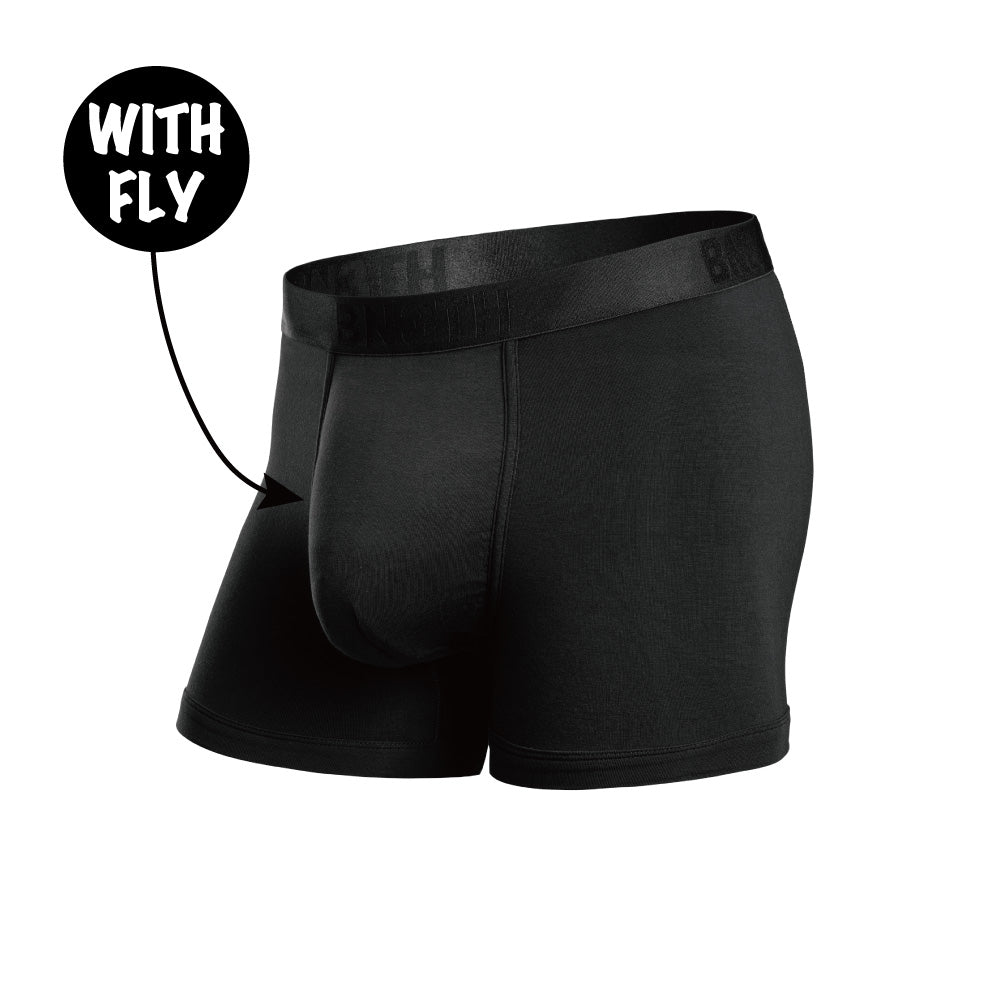 【BN3TH】CLASSIC WITH FLY TRUNK SOLID BLACK