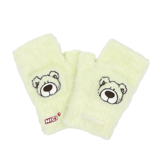 【GLAMLIN】NICI COLLABORATION HAND WARMER LOVE BEAR CREAM